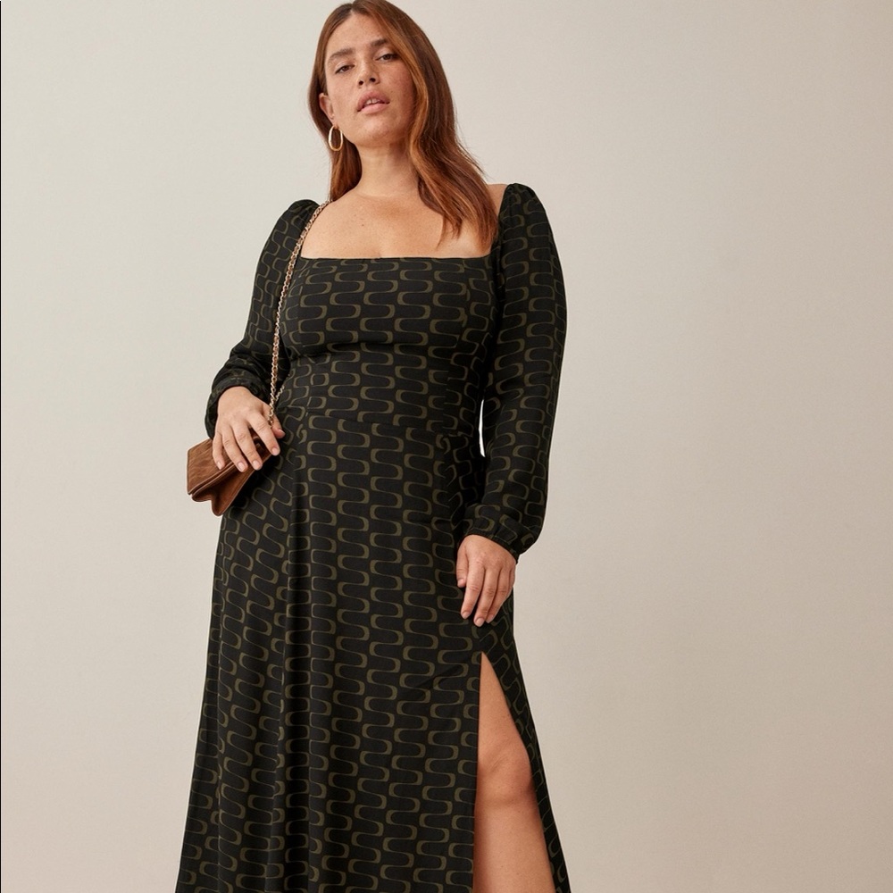 Reformation- NWT Sigmund dress in linguine